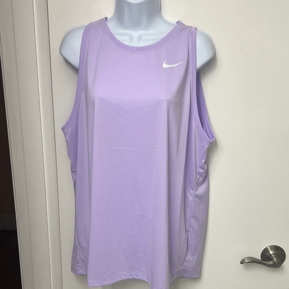 The Nike Tee Tops - 109. The Nike Tee DRI-FIT lavender Tank top, size XL, NWT